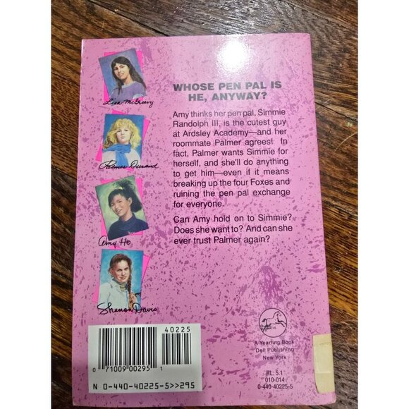 Vintage Pen Pals Too Cute for Words by Sharon Dennis Wyeth Book - Picture 3 of 6